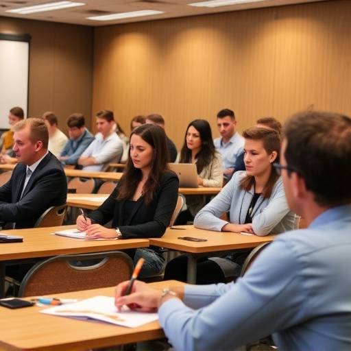 Classroom setting at Interview Prep Academy