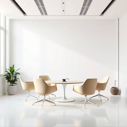 Modern interview room at Interview Prep Academy