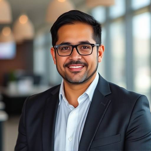 Portrait of Michael Rodriguez, a business analyst